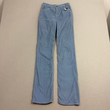 Vintage Levis Corduroy Pants Teen 28x34 USA Made 70s High Waist Flare Bootcut