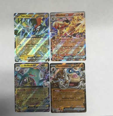 Blaziken bellibolt mamoswine tapu koko  journey together 