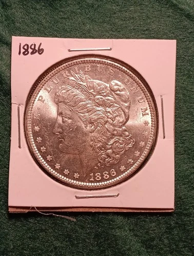 1886 Morgan Silver Dollar Philadelphia Mint Fine Coin