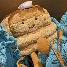Jellycat Amuseables Fran Pancakes Soft Plush Stuffed Toy Gift With Dust Bag NWT