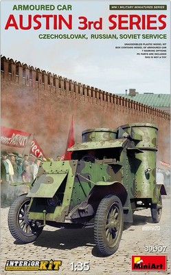 Miniart MIN39007 WWI 1:35-Austin Armored Car (Soviet Service)