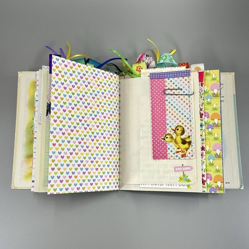 Rand McNally Elf Book Amos Learns to Talk 1958 Junk Journal Handmade Vintage Eph - Picture 16 of 21