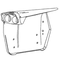 522390m1 Tractor Rh Fender With Headlight Bracket Fits Massey Ferguson Mf 30 135