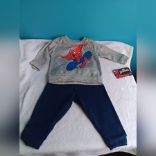 Spider-Man Marvel Toddler 12M 2 Piece Set 100 Polyester NWT
