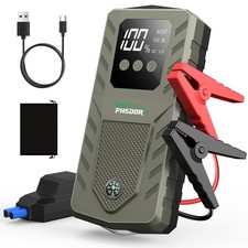 6000A Car Battery Jump Starter, 20000mAh Battery Jumper Starter Portable 10L...