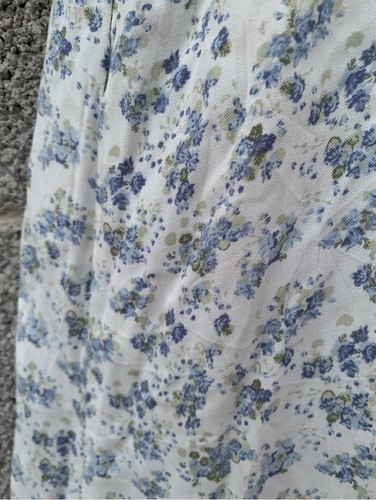 Neu mit Etikett Altard State High Low Maxi* Kleid schick geblümt blau weiß gefüttert Tasche Small - Bild 5 von 13