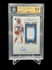 2020-21 Panini Flawless Cole Anthony RPA Vertical /25 BGS 9.5 / 10 AU #VPA-COL