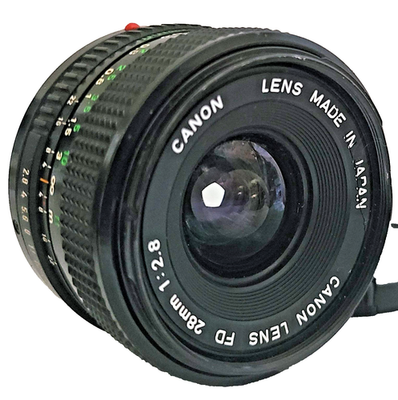 Canon NFD FD 28mm f/2.8 MF Lens VG+ No. 216756 Working | eBay