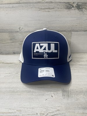 Nike Classic99 Los Angeles Dodgers Blue White Baseball Cap Dad Hat Azul New!