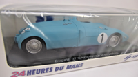 "Spark 1:43 - Bugatti 57 C \"Winner Le Mans 1939 - #2 - J-P. Wimille / P. Veyron\""