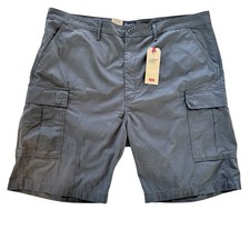 NWT Levi's Men's 44 Cargo Carrier Shorts Multi Pocket Dark Gray 232510060