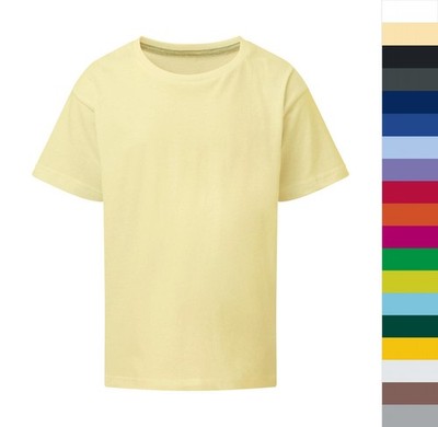 5er Pack SG Perfect Print Tagless Tee Kinder T-Shirt Baumwolle Single Jersey XS-