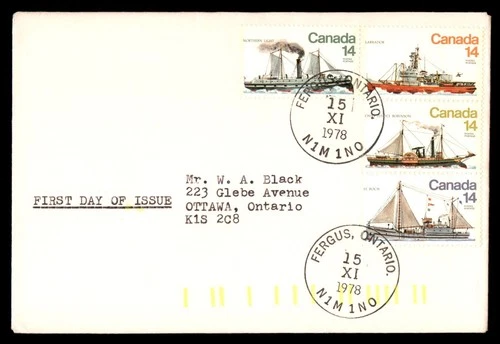 Mayfairstamps Canada FDC 1978 Large Boats Combo First Day Cover aax_46641