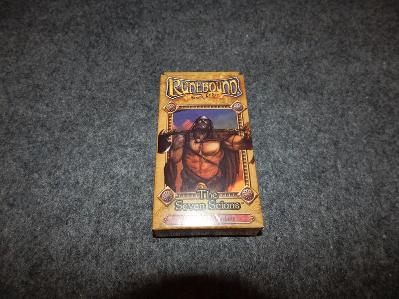 Runebound 2nd Edition: The Seven Scions Adventure Variant Expansion Box Sealed