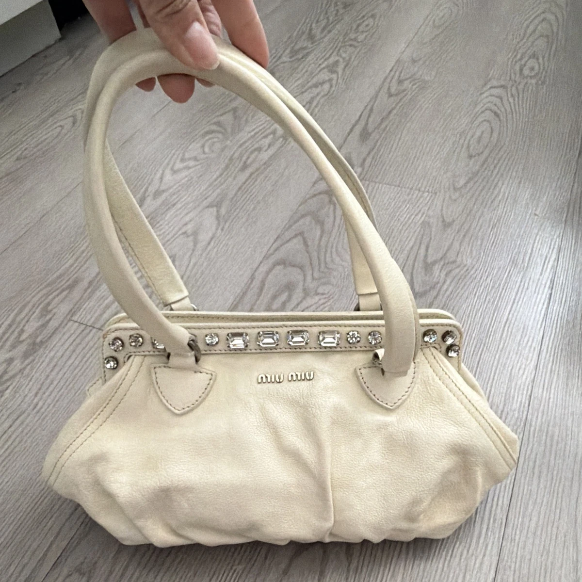 Miu Miu Silver Bags & Handbags for Women for sale | eBay
