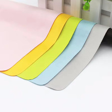 5 Pcs High Quality Microfiber Glasses Cleaning Cloth Chamois Glasses Cleaner for