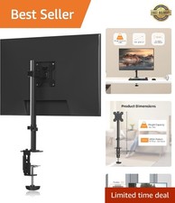 Versatile 360 Adjustable Monitor Stand for 13-32 Inch Screens - Easy Install