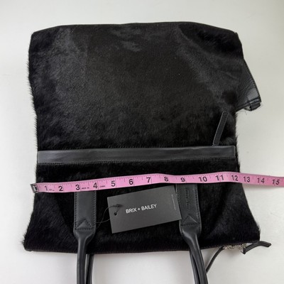 Brix & Bailey Black Convertible Leather Backpack Purse NWT NEW Brix & Bailey Black Convertible Leather Backpack Purse Bag  main image 2