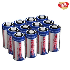 3V CR123A Lithium Battery, High Permance 1500mAh CR123A Cell Batteries PTC Pr...