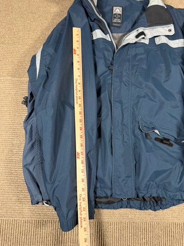 Vintage Y2K gray Nike ACG 3 Outer Layer Full Zip Hooded Climate Jacket Mens L by Nike, $74.99 - Photo 5