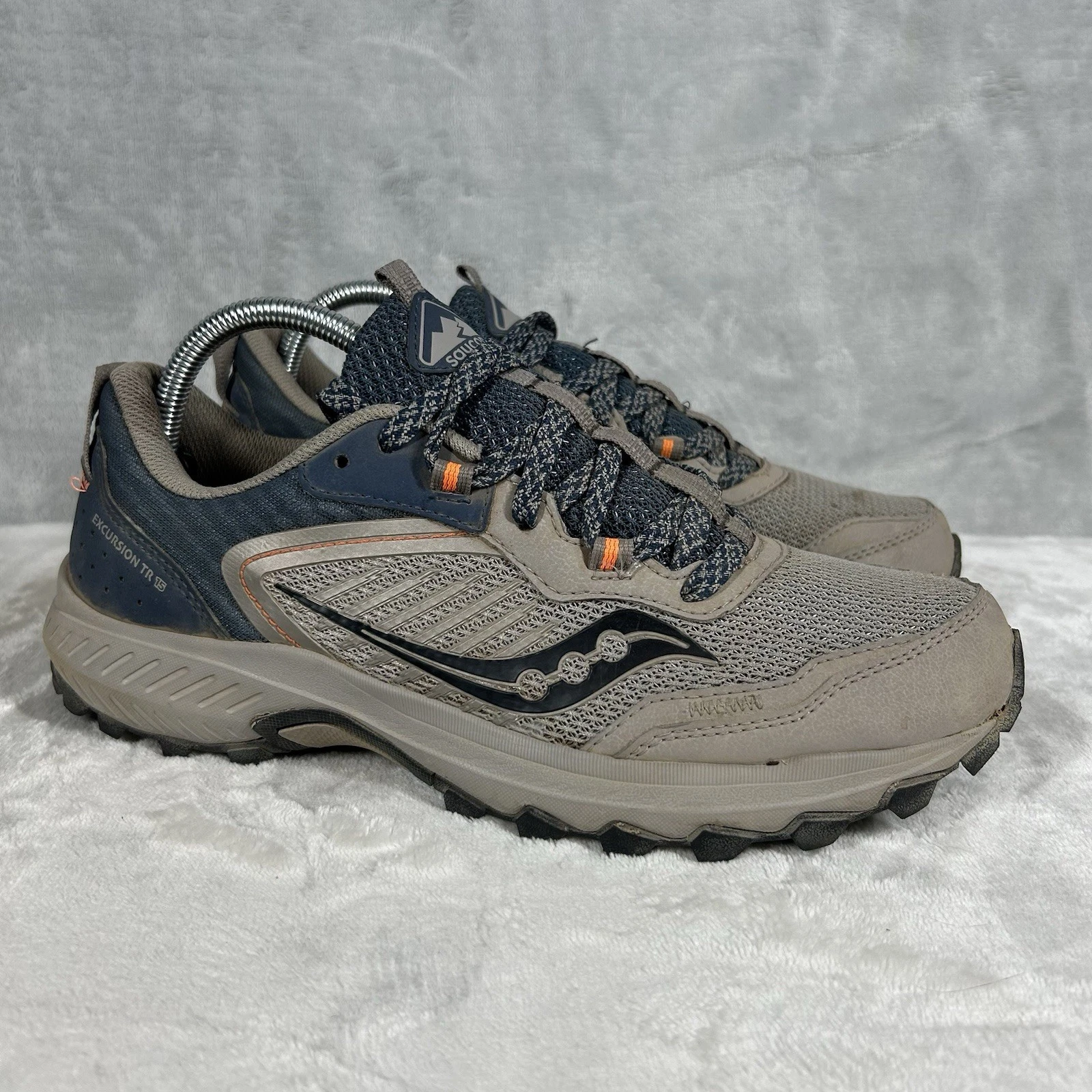 Saucony Excursion TR15 Smoke Space Trail Running Shoes Men's Size 8 Blue