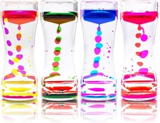 Super Z Outlet Liquid Motion Bubbler 4-Pack Sensory Fidget Toy Kids & Adults