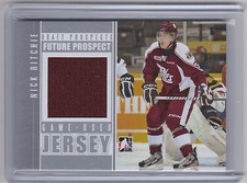 12-13 ITG DRAFT PROSPECTS NICK RITCHIE FUTURE PROSPECTS SILVER JERSEY FPM-05