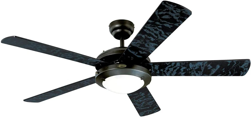 Westinghouse Lighting 7224200 Comet Indoor Ceiling Fan with Light, Matte Black - Image 4 of 4
