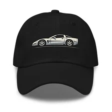 C5 Dad Hat – Classic Chevy Sports Car Baseball Cap