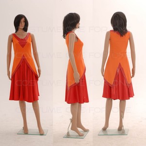 flame princess dress