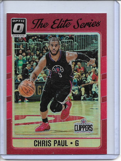 2016-17 Donruss Optic Red Holo Prizm Chris Paul 18/99 #12 NM Condition