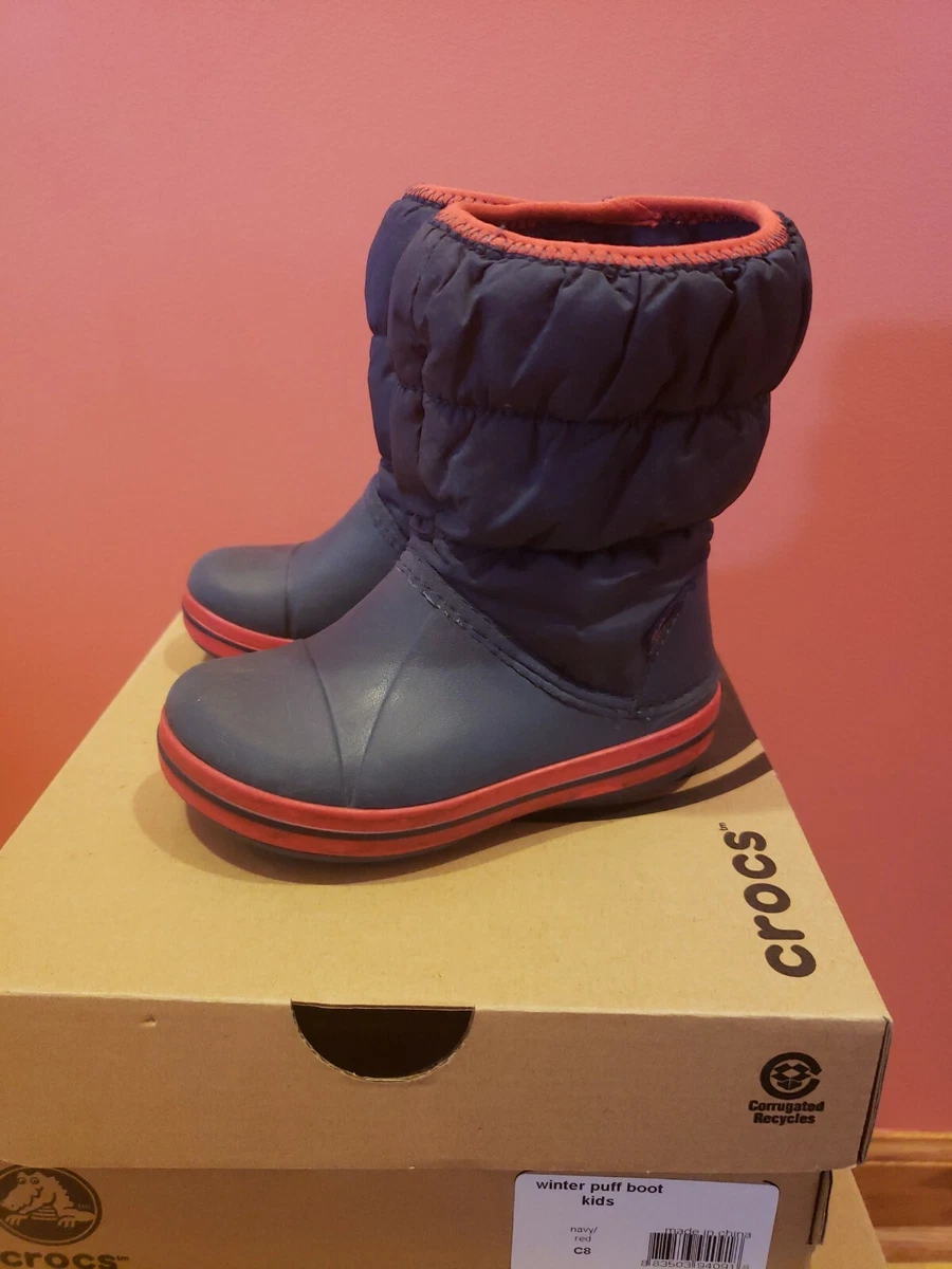 Crocs winter puff boot cheap toddler
