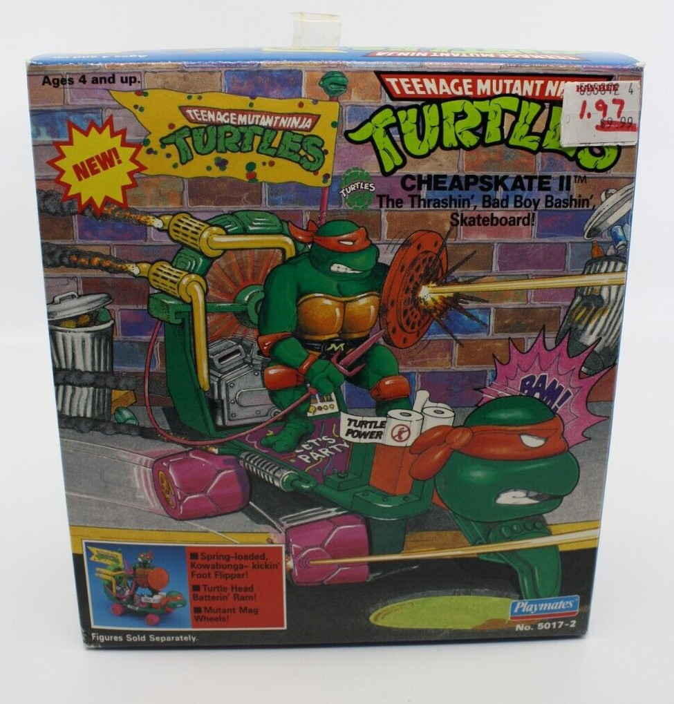 Complete Nib Ninja Turtles Playmates 1991