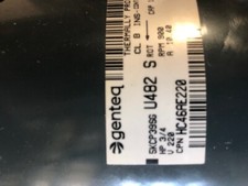 MOTOR GENTEQ 5KCP39SG, PSC, 3/4 HP, 900RPM, 220V,