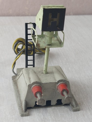 Signal à Feu Fixe JEP HO 66R - 20 Volts - Vintage Train électrique - Très Bon état
