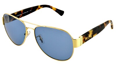 New coach blue tortoise sunglasses. Coach HC8305 sunglasses for women in Blue Tortoise main image 2