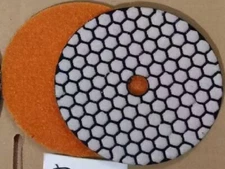 5" diamond dry polishing pad 90 pieces (45 x Grit 200 400)