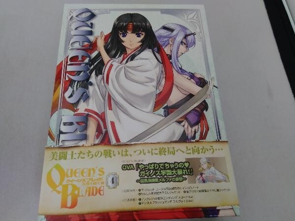 Queen's Blade DVD 全巻セット Queens Blade DVD Anime Complete (Vol. 1-34 End + 6 OVA) English