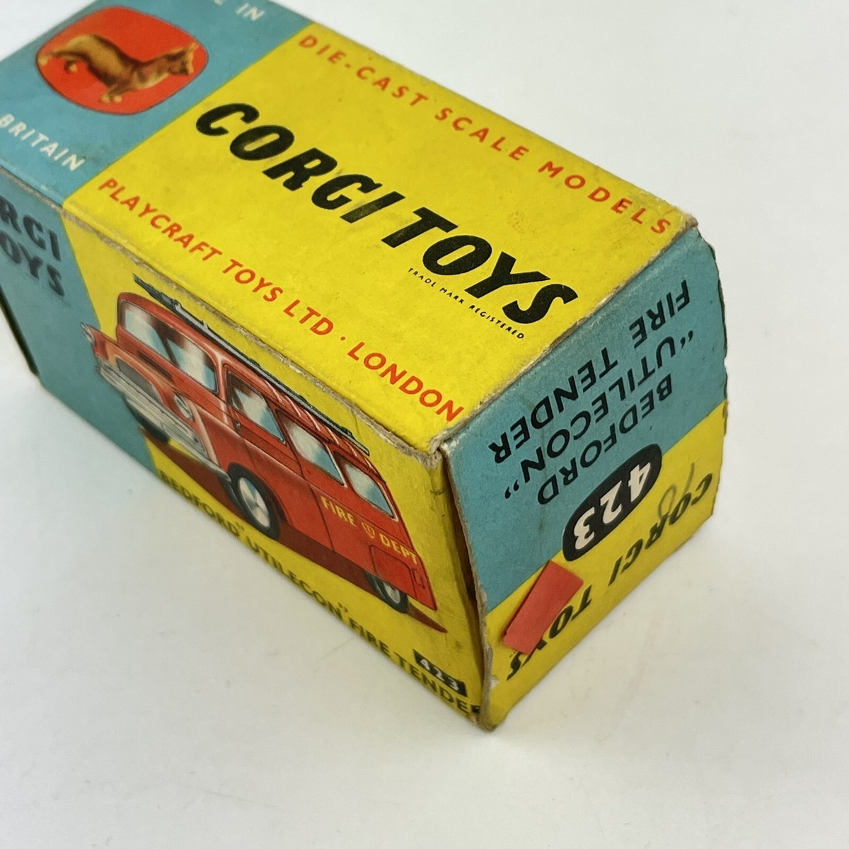 Boxed Corgi Toys 423 Bedford Utilecon Fire Tender | eBay UK