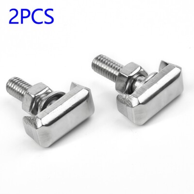 Batterij Terminal T-Bolt Kit 19116852 64740 Batterij Kabel Spanner Bout Schroef 2-Pack voor GMC Chevrolet BMW, Vervangt 6X0-915-138 6X0915138 61128373946 (4 stuks