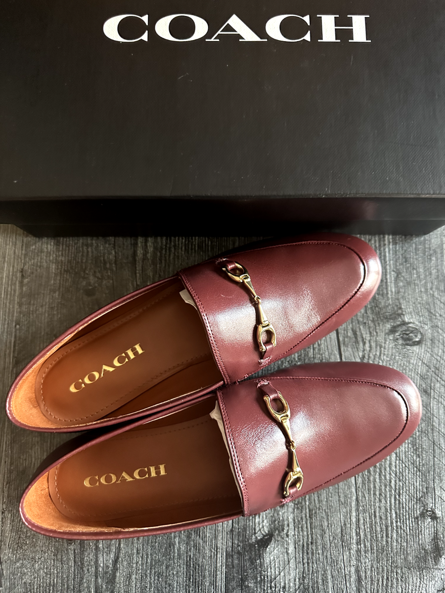 Coach Haley Loafer 9.5 US WOMEN'S G3110 wine | eBay Coach Haley Loafer 9.5 US WOMEN'S G3110 wine | eBay