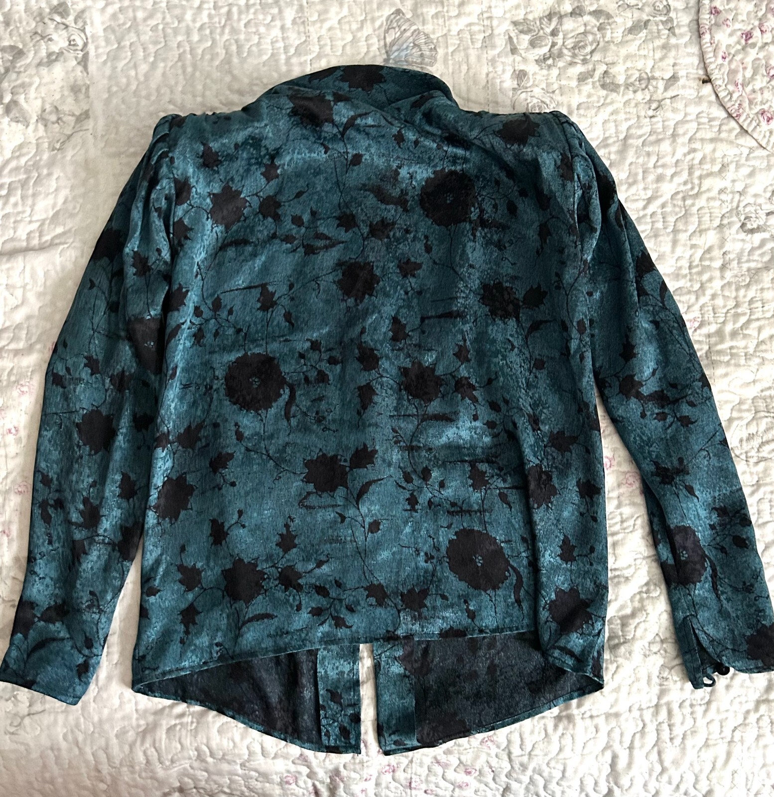 authentic vintage Emanuel Ungaro crushed velvet w… - image 3