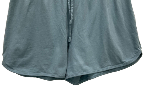 Womens Casual Activewear Shorts Size M Light Blue Drawstring Elastic Waist 147 - Picture 3 of 7