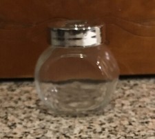 Mini Small Glass favor jars With Lids 1.5 OZ Lot Of 23