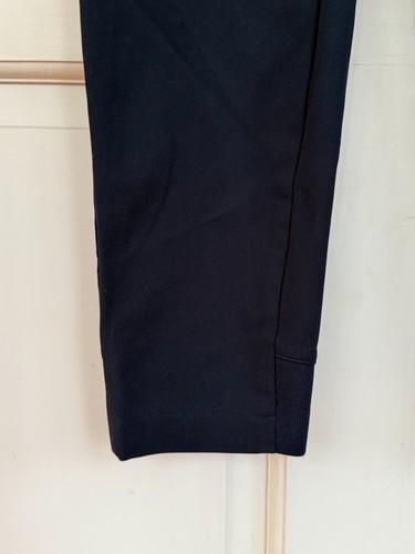 Ministry of Supply Pants Womens 4 Pull On Kinetic Tapered Office Work Navy Blue - Picture 3 of 8