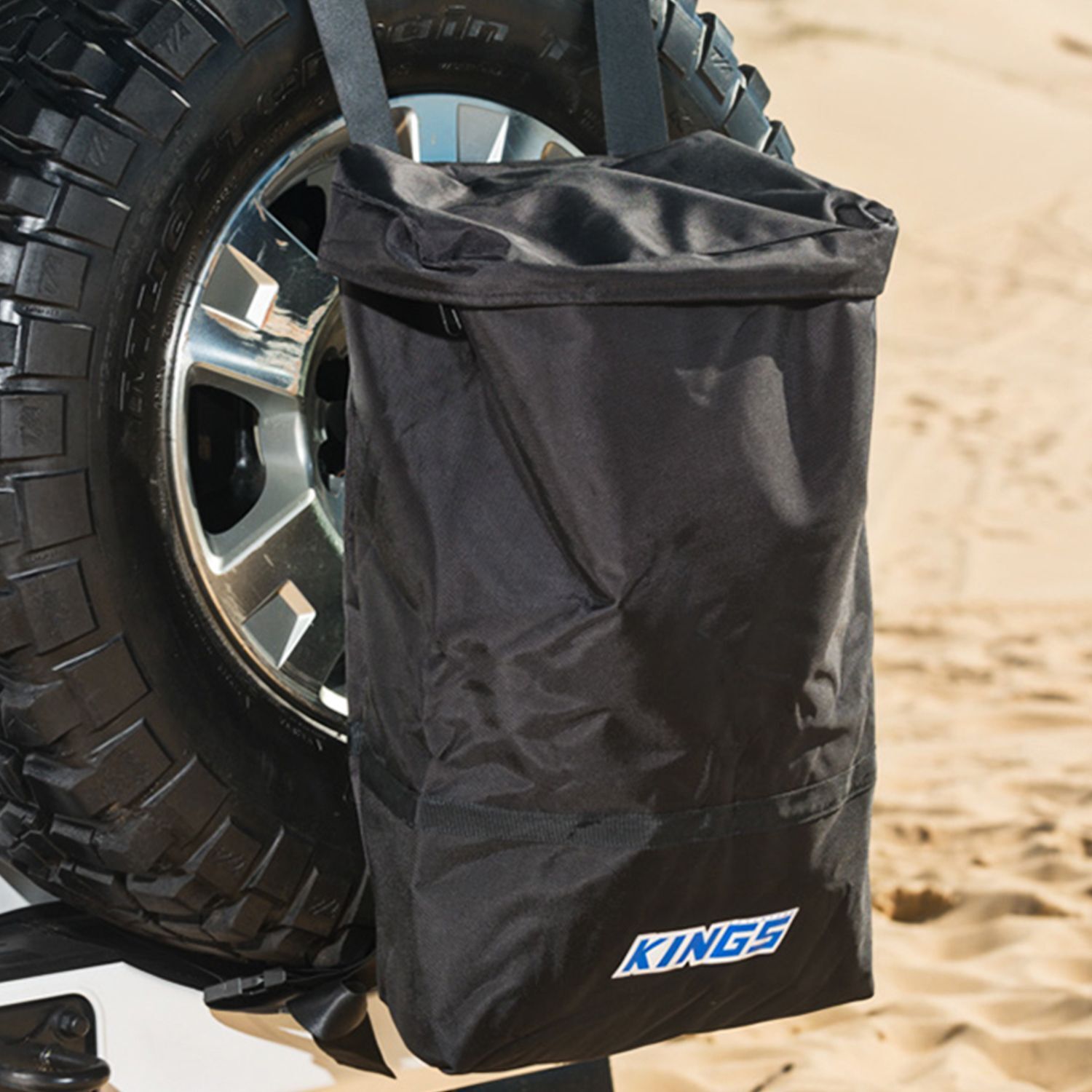 Adventure Kings 45L 4WD SUV Heavy Duty Dirty Gear Bag Rear Wheel