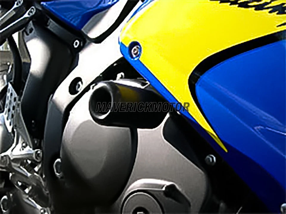 Protector de choque deslizadores de marco negro para Honda CBR1000RR CBR 1000RR 2004-2007 Foto 3 de 4