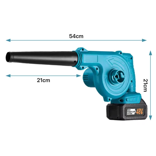 Akku Luftgebläse für Makita 18V Garten Schnee Staub Laub Elektro Sauger - Bild 12 von 16