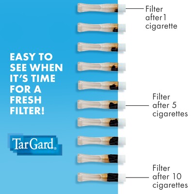 TarGard Original Cigarette Filters - Clear