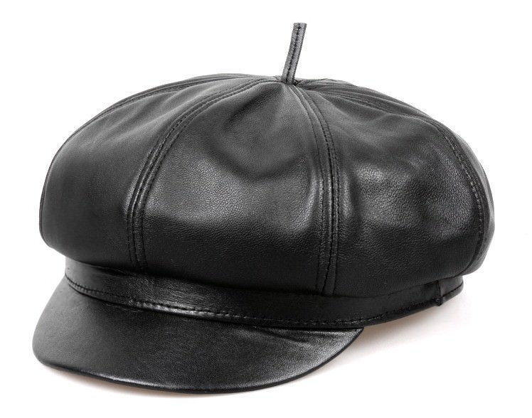 帽子 SIBRO BRAND / leather newsboy cap 帽子 SIBRO BRAND / leather newsboy cap SIBRO BRAND / leather